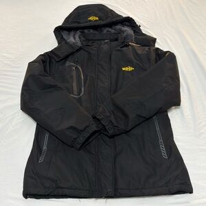 Wantdo Small Black Snow Jacket
